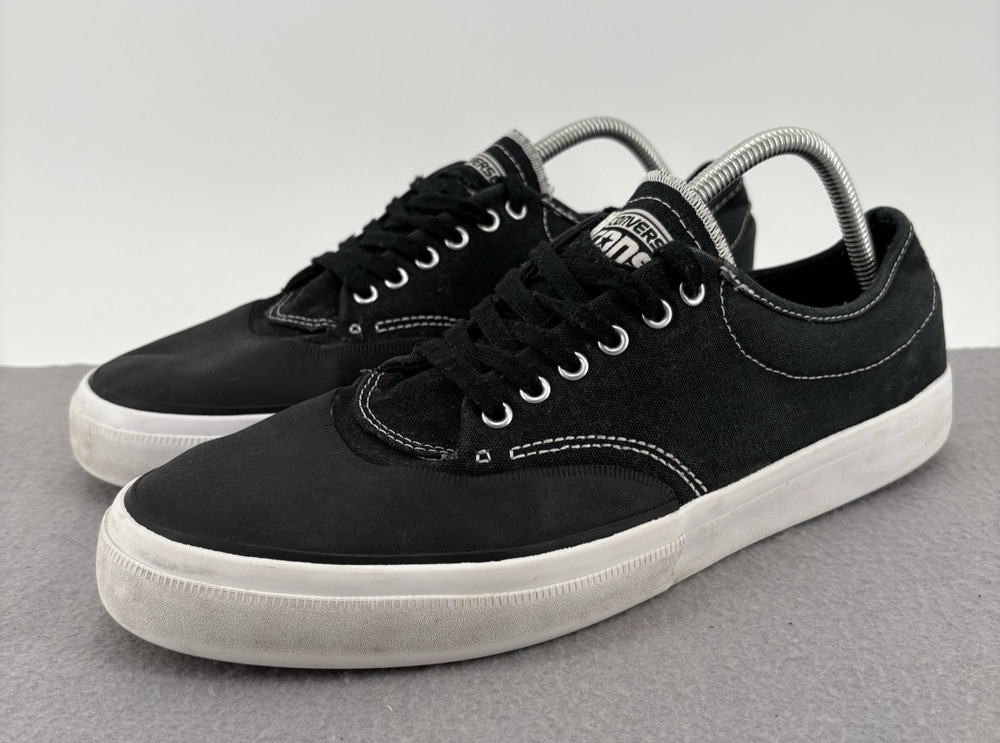 Converse Crimson Core Canvas OX Black Sneakers SZ 11.5 153465C Skate Shoes